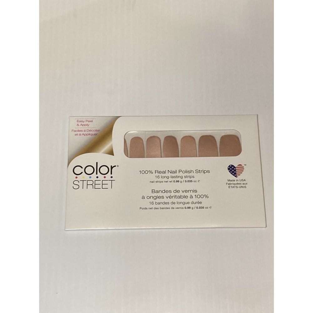 Color Street - At the Plaza - Solid - Retired Nail Polish Strips NIP